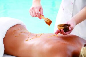 Anwendung: Honig-Massage